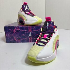 Jordan Luka Deception Basketball Shoes White Multi-Color Men’s Size 8